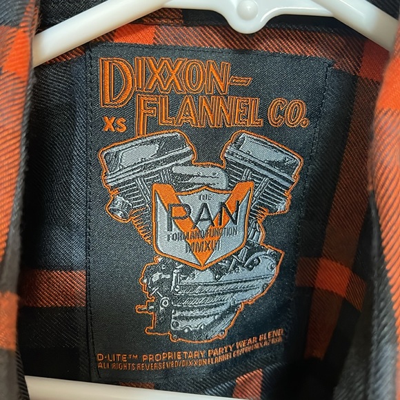 Men’s XS Dixxon The Pan Flannel - Picture 4 of 5